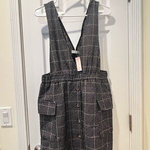 Paper Crane Monochrome Tweed Dress